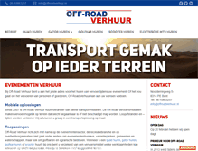 Tablet Screenshot of offroadverhuur.nl